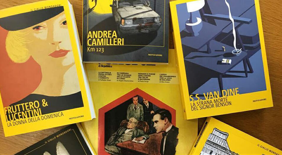 Storiche collane: i 90 anni dei Gialli Mondadori (con un regalo di Camilleri e altre sorprese)