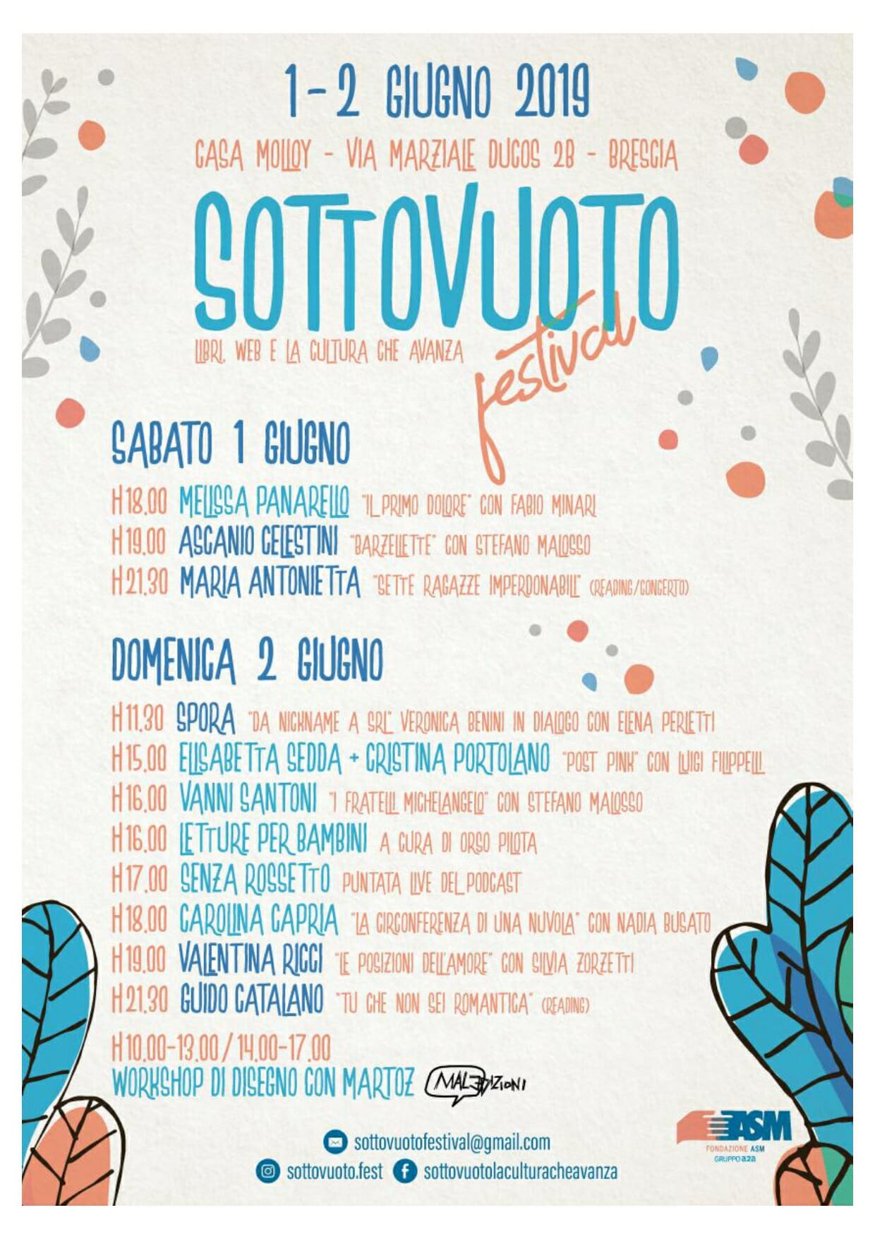 Programma festival sottovuoto Brescia