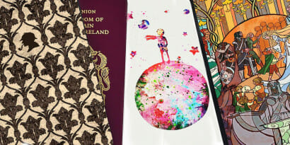 Accessori letterari da viaggio: le custodie per il passaporto ispirate dai libri
