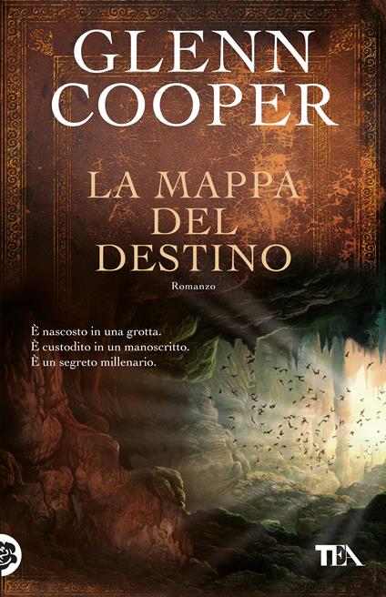 Copertina del libro La mappa del destino di Glenn Cooper