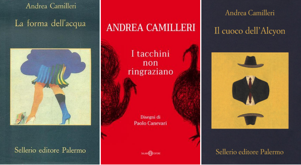 Collage libri camilleri