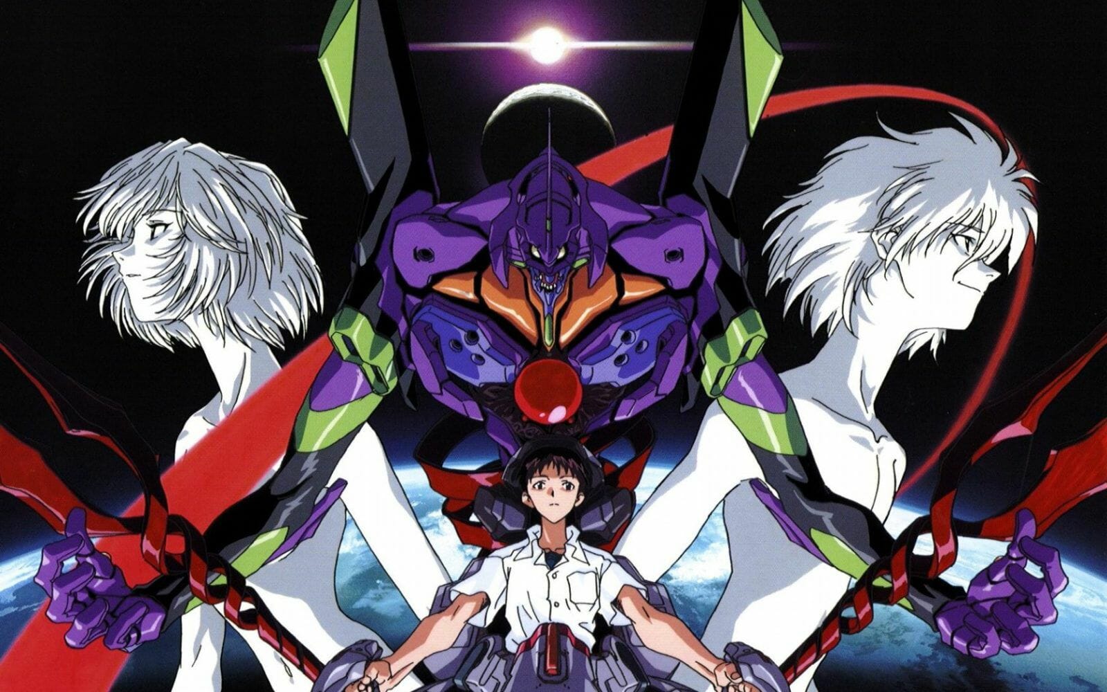 Shinji Ikari e l'unità 01