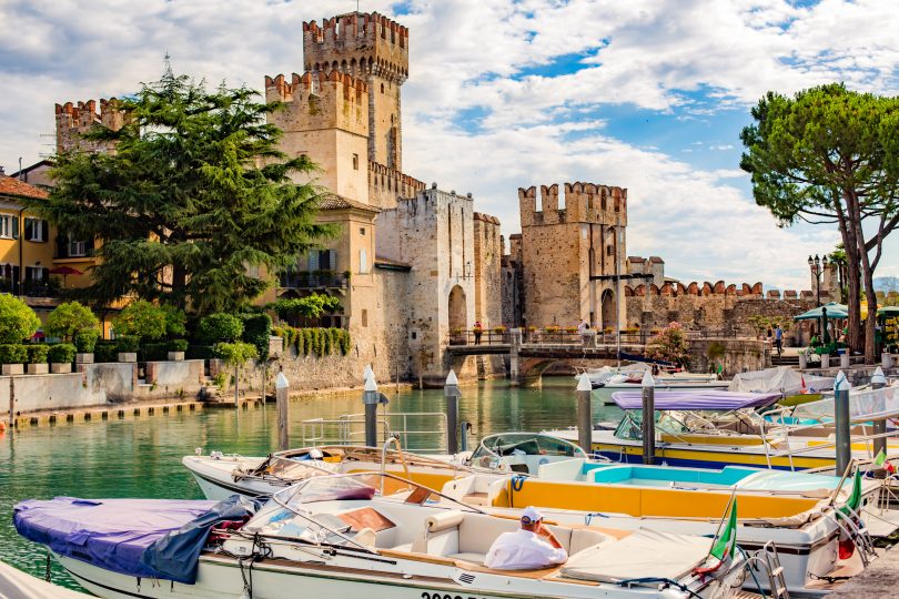 Lago di Garda Rocca Scaligieri Sirmione Veneto