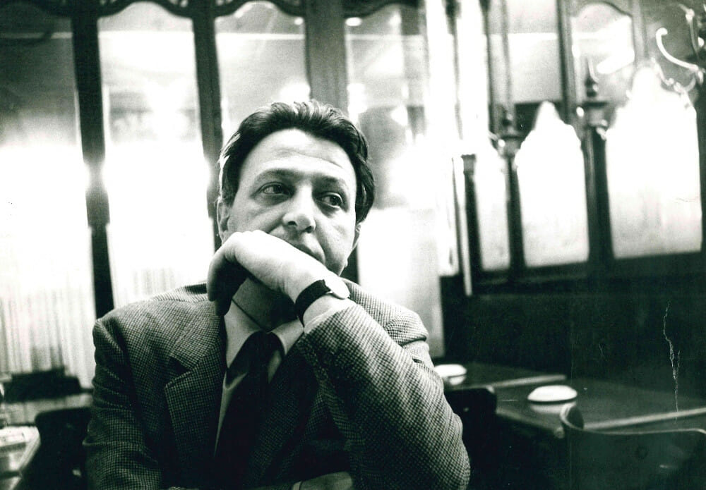 Lo scrittore Giovanni Arpino