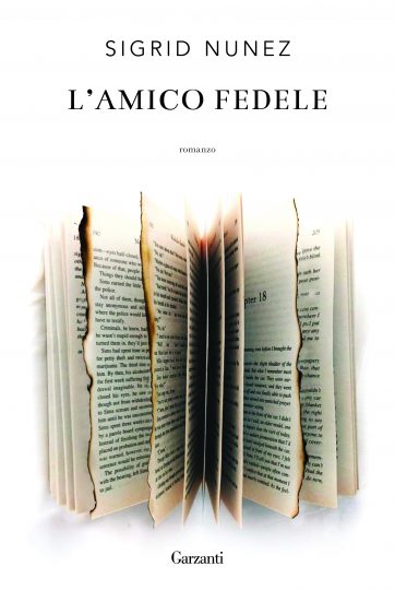 Sigrid Nunez L'amico fedele garzanti copertina 