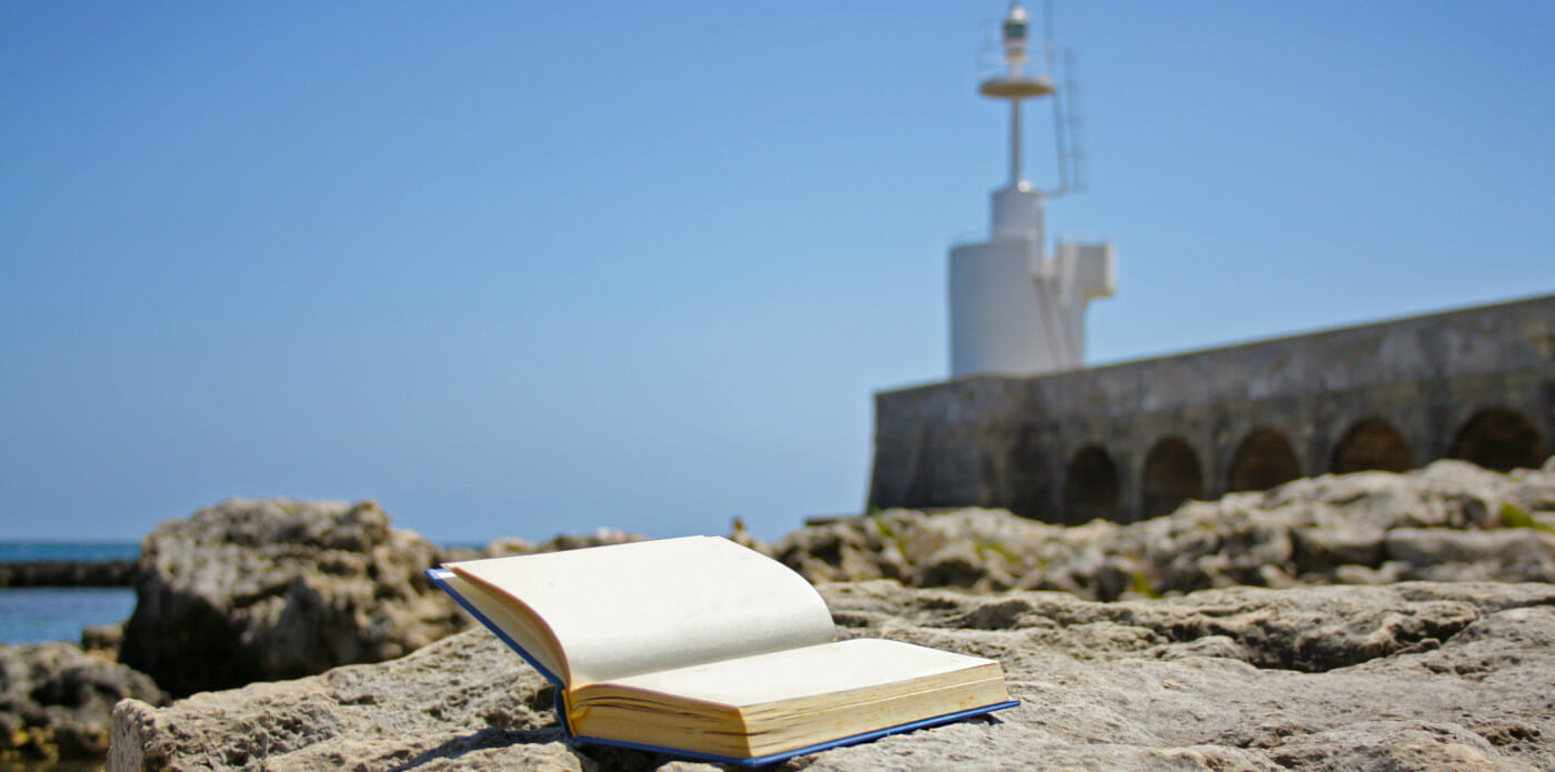 libro libri leggere lettura mare