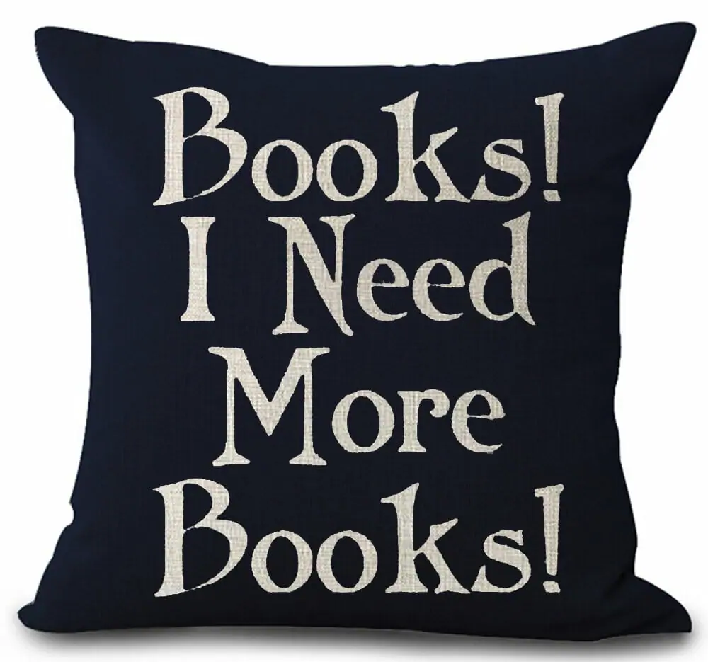 cuscino letterario libri per lettori