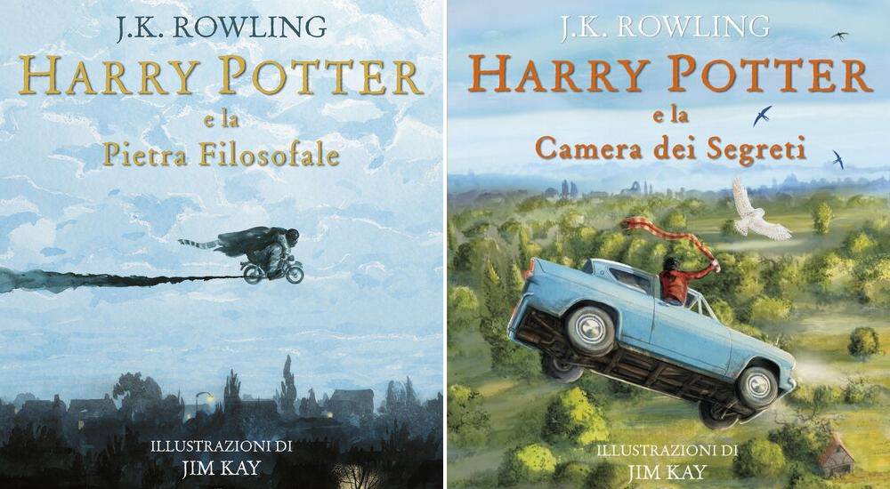 Harry Potter e il calice di fuoco in versione dark illustrata 