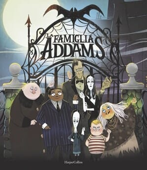 La famiglia addams illustrato