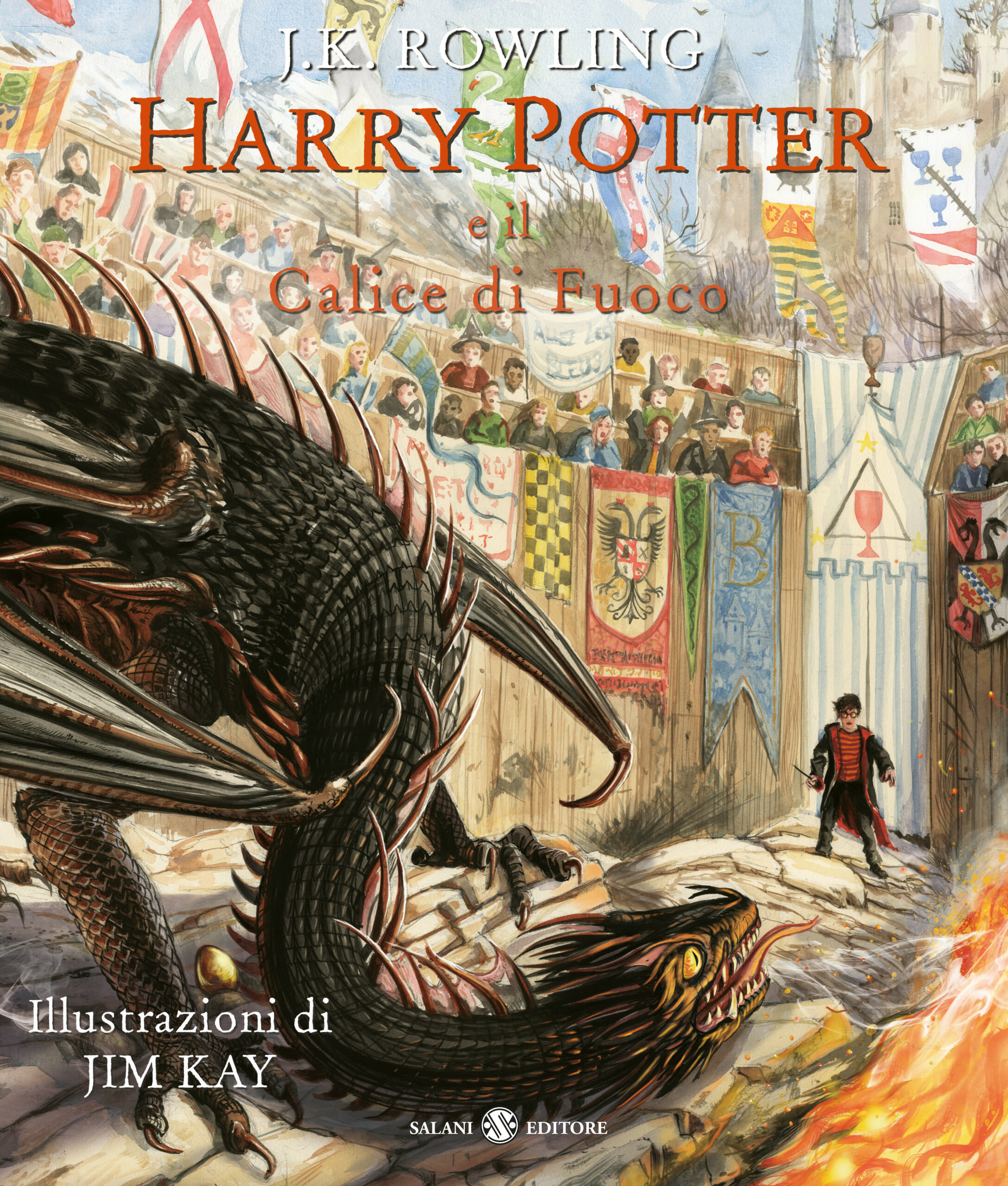 Harry Potter e il calice di fuoco ILLUSTRATO