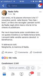 nadia toffa non fate i bravi