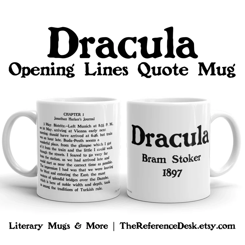 tazza letteraria Dracula