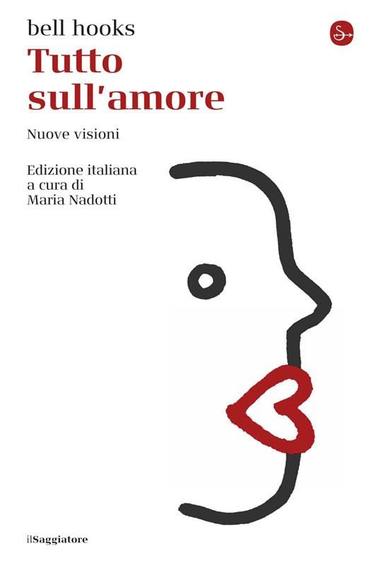 tutto sull'amore, copertina del libro da leggere di bell hooks