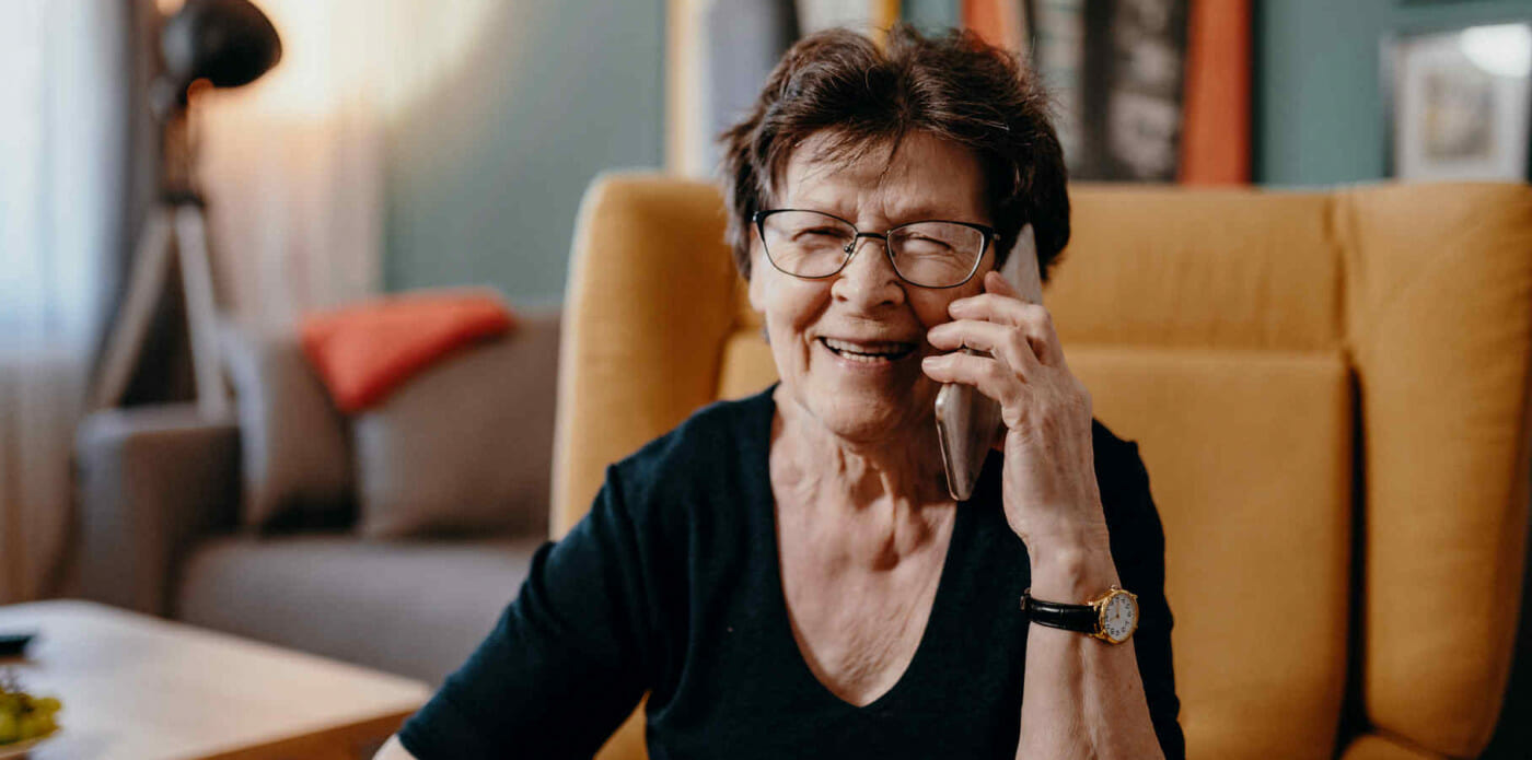 anziani telefono