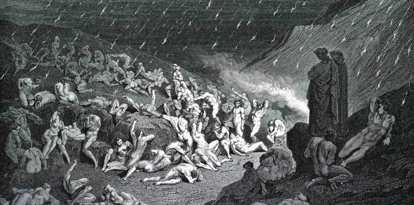 dante inferno divina commedia dannati