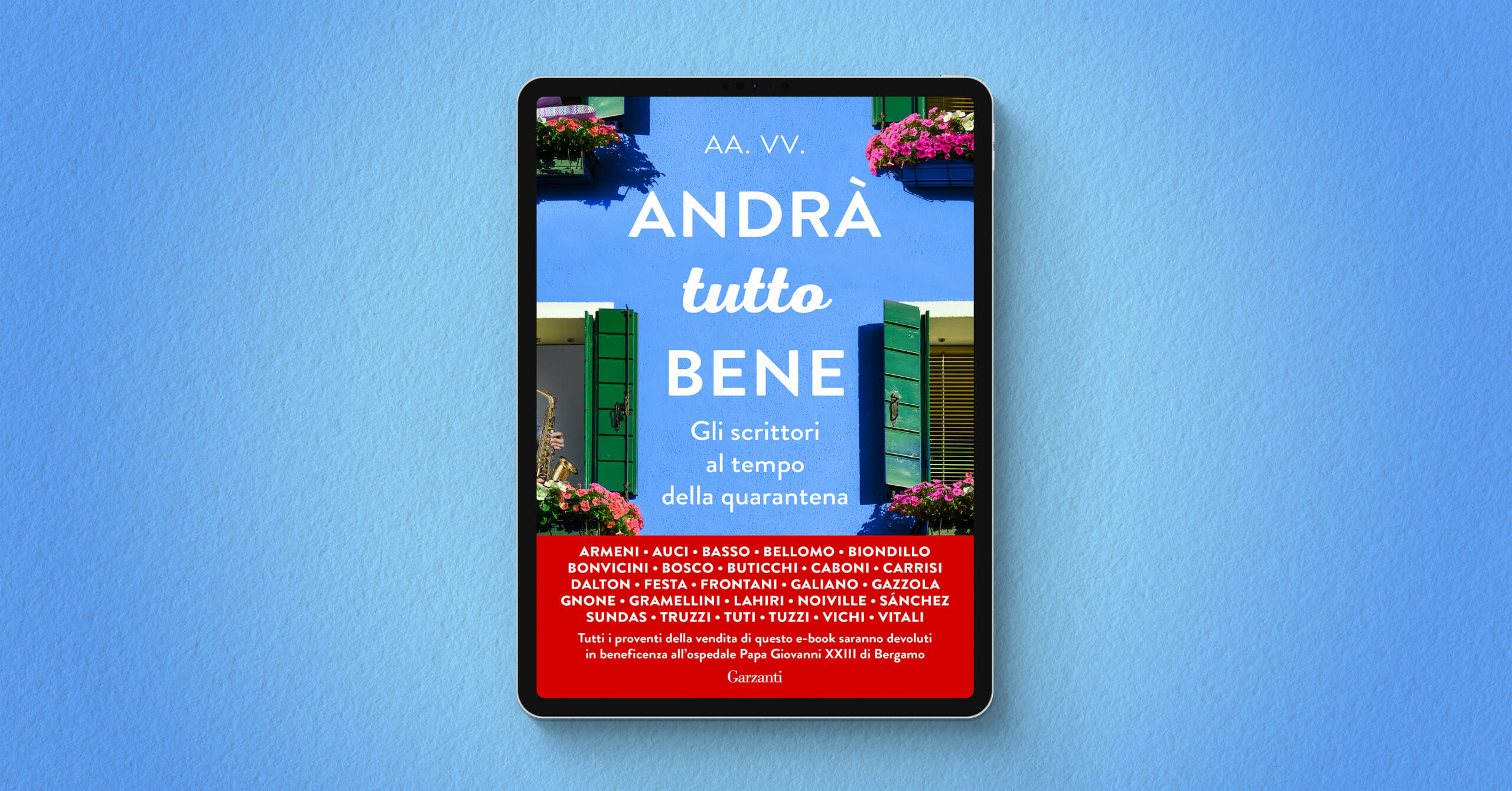 "Andrà tutto bene": l'antologia ebook a sostegno dell’ospedale di Bergamo