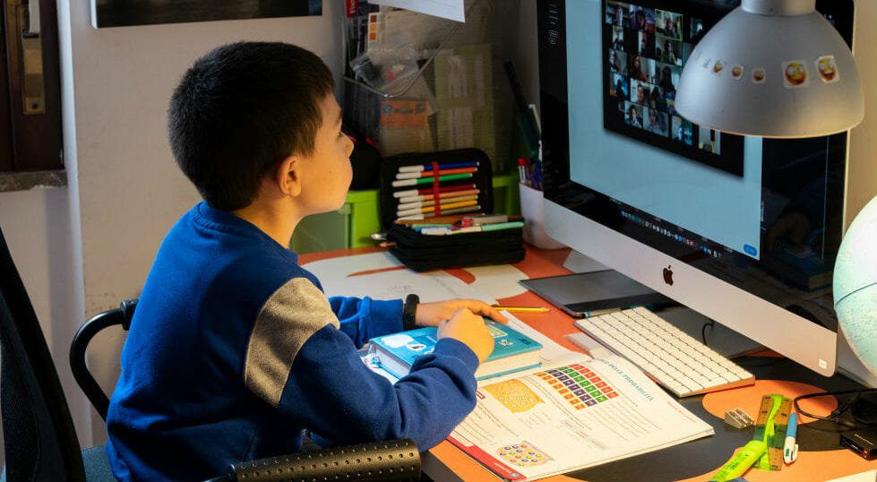 Scuola a distanza bambini GettyImages-06-04-2020