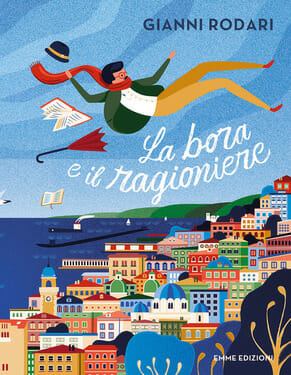 libri per bambini, copertina del libro la bora e il ragioniere gianni rodari