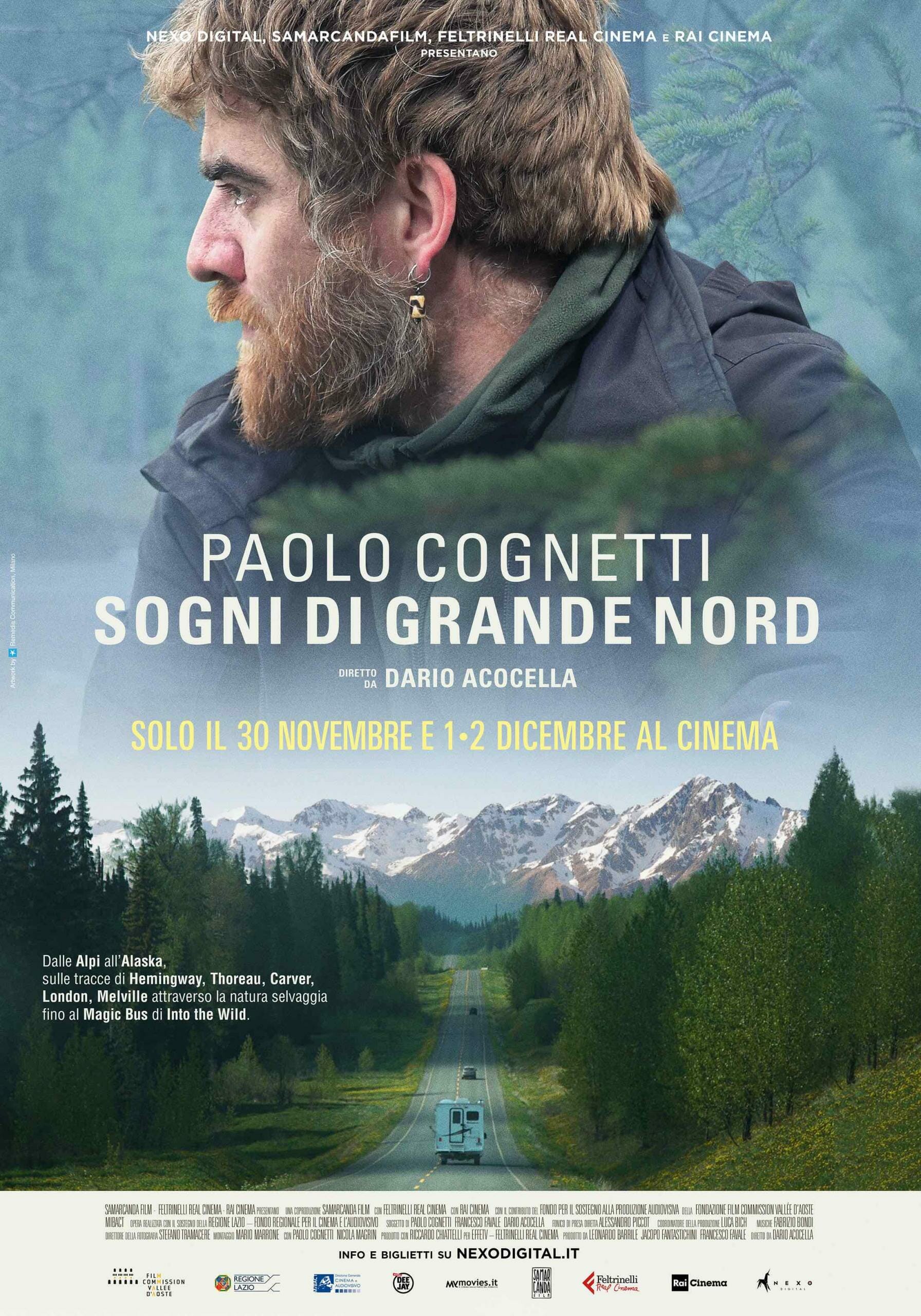 Paolo Cognetti Sogni di grande nord Poster 100x1401