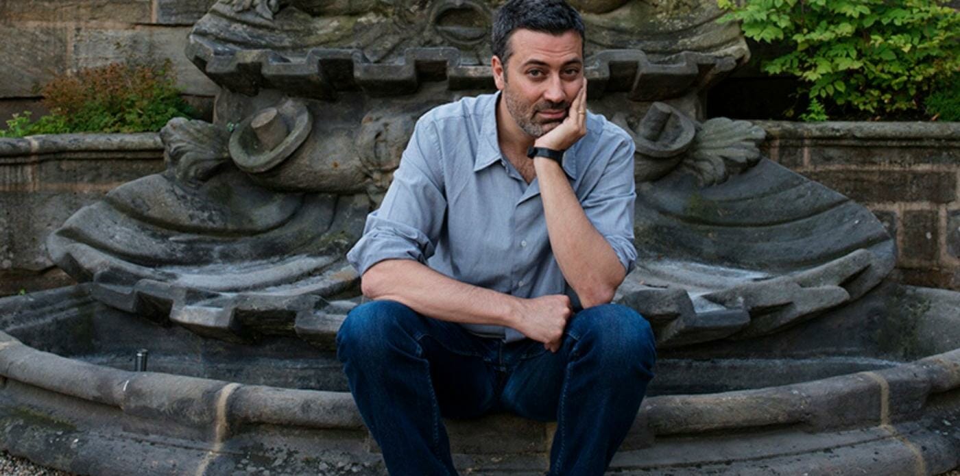Andrea Bajani, foto di Lorenzo Maccotta