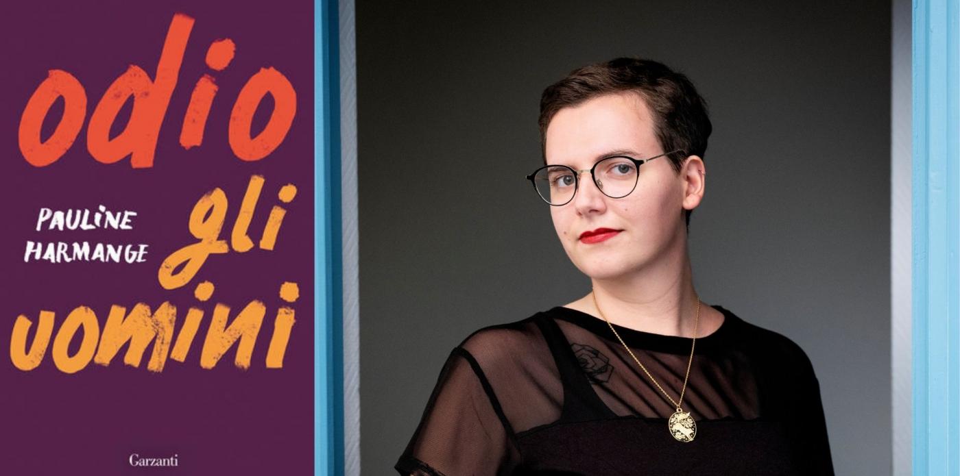 odio gli uomini pauline harmange copertina del libro e foto dell'autrice