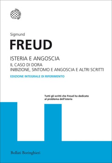 copertina del libro di sigmund freud isteria e angoscia