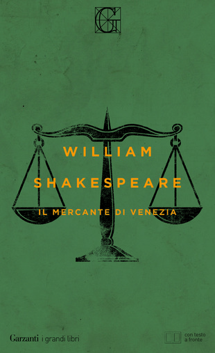 Copertina de Il mercante di Venezia di WiIliam Shakespeare