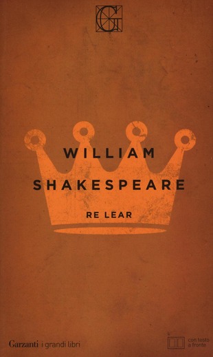 Copertina del Re Lear di William Shakespeare