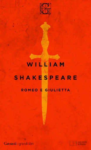 Copertina della tragedia Romeo e Giulietta