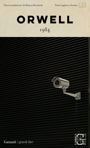 copertina del libro di george orwell 1984