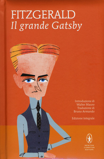 copertina del libro grande gatsby libro edito da newton