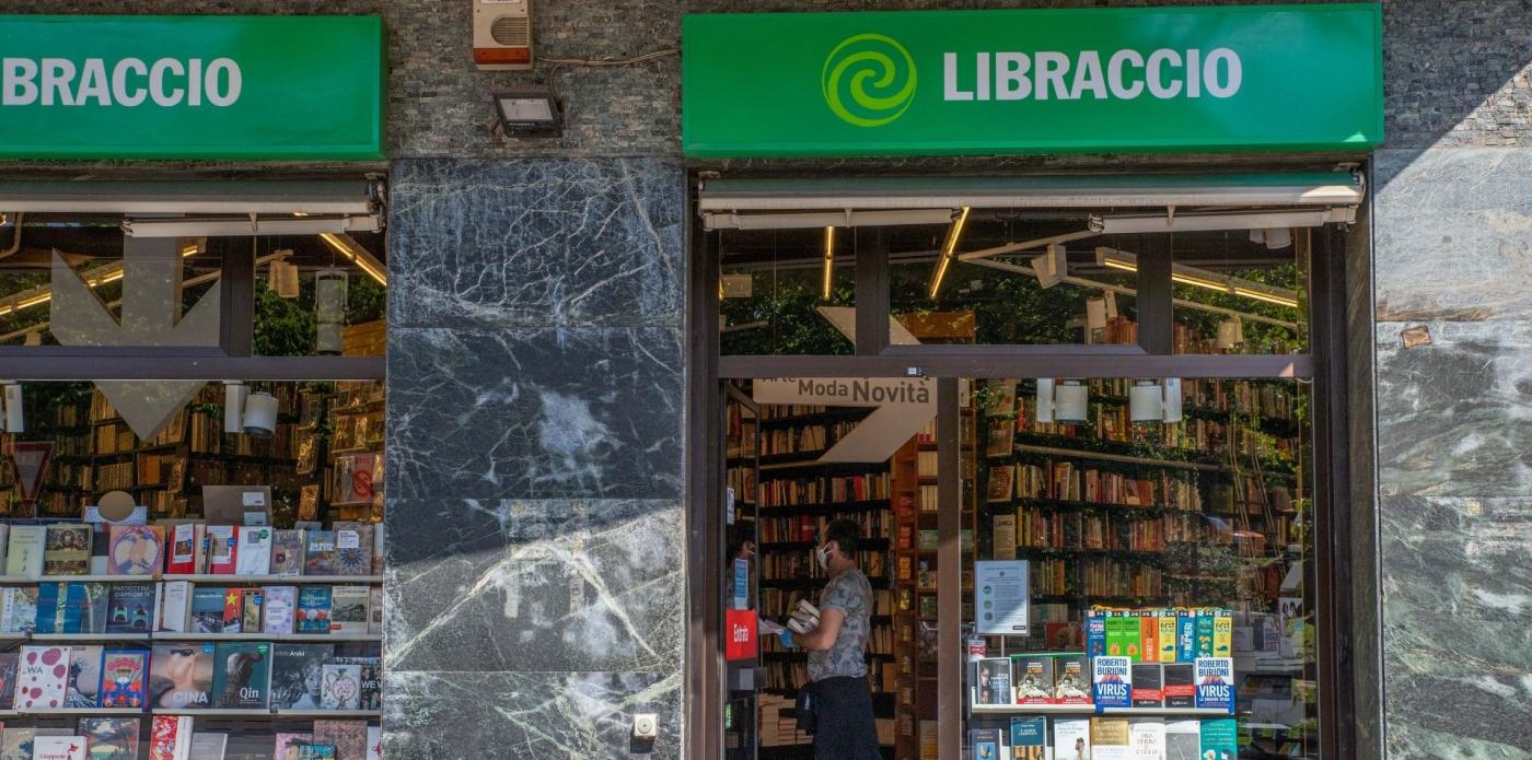 Una delle librerie di Milano del Gruppo Libraccio