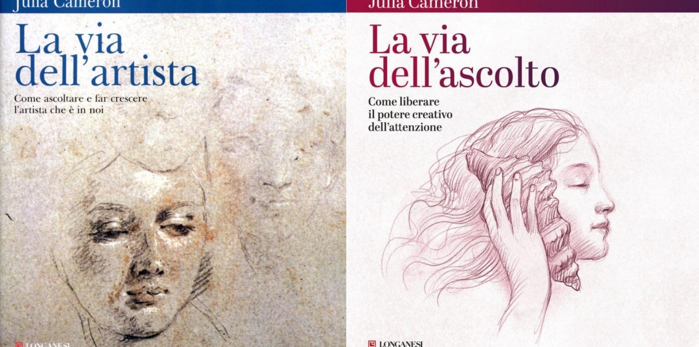 Julia Cameron - Copertine de La via dell'artista e La via dell'ascolto