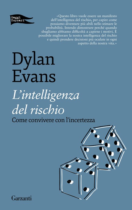 copertina del libro L'intelligenza del rischio di Dylan Evans