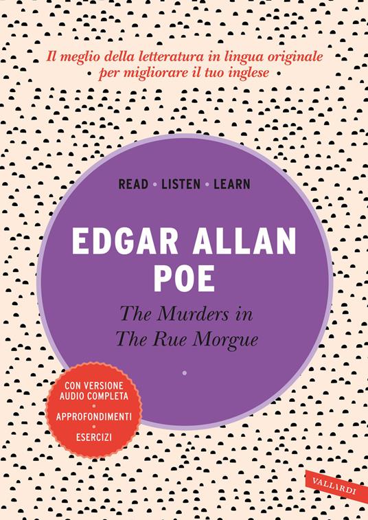 murders in the rue morgue di edgar allan poe, uno dei libri in inglese da leggere per imparare la lingua