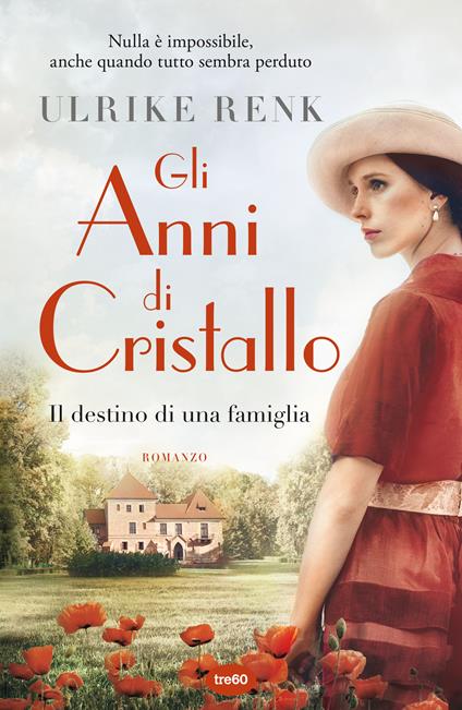 Copertina del libro Gli anni di cristallo di Ulrike Renk, una delle saghe familiari pubblicate negli ultimi anni