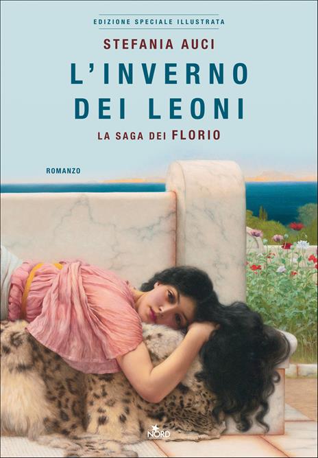 Copertina del libro L'inverno dei Leoni di Stefania Auci, una delle saghe familiari più apprezzate degli ultimi anni