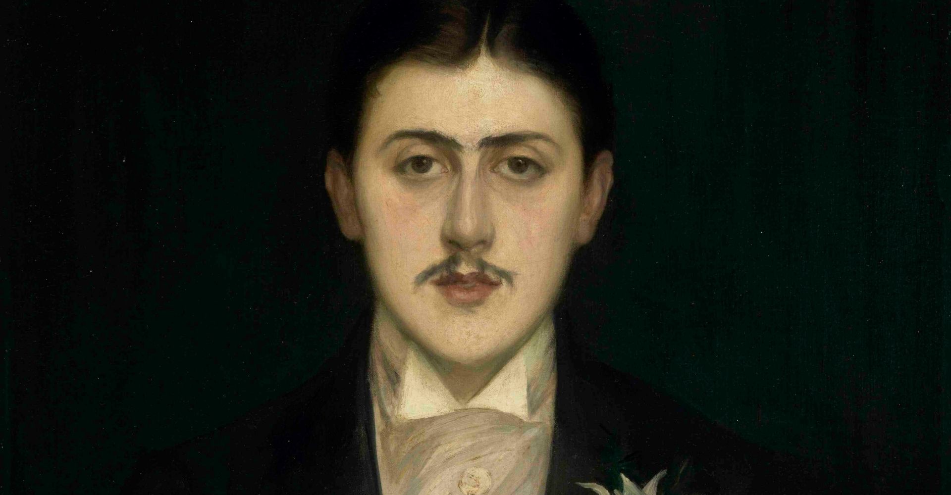 Ritratto dello scrittore Marcel Proust