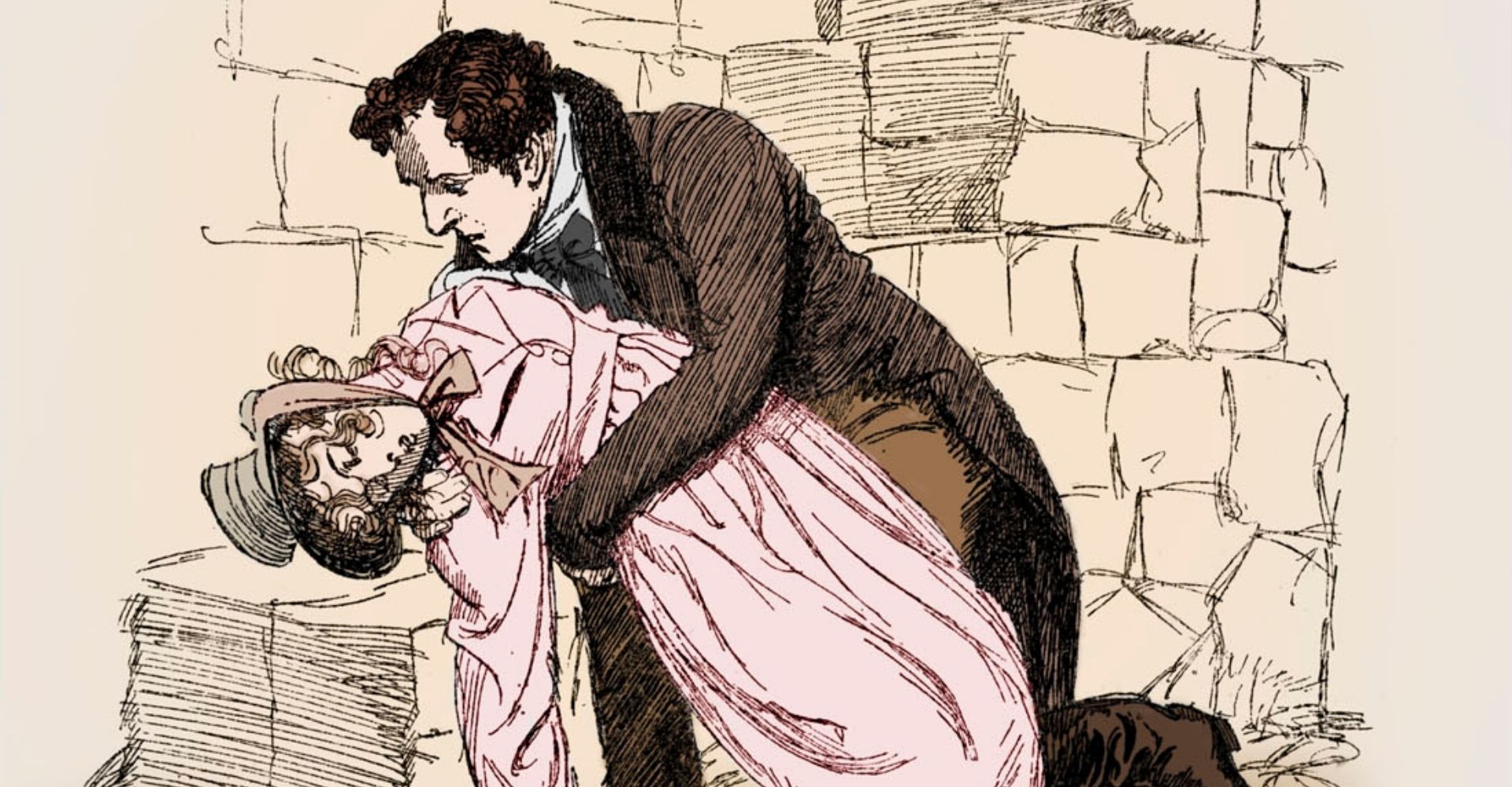 Illustrazione tratta da un'edizione di Persuasione di Jane Austen