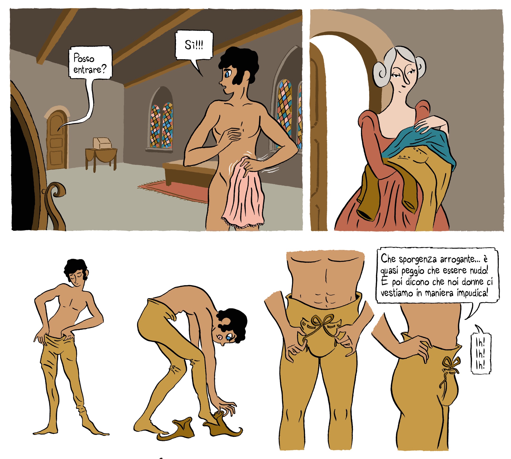 Graphic novel: storia di un abito che anziché fare il monaco rende libera  una coppia di sposi – ilLibraio.it