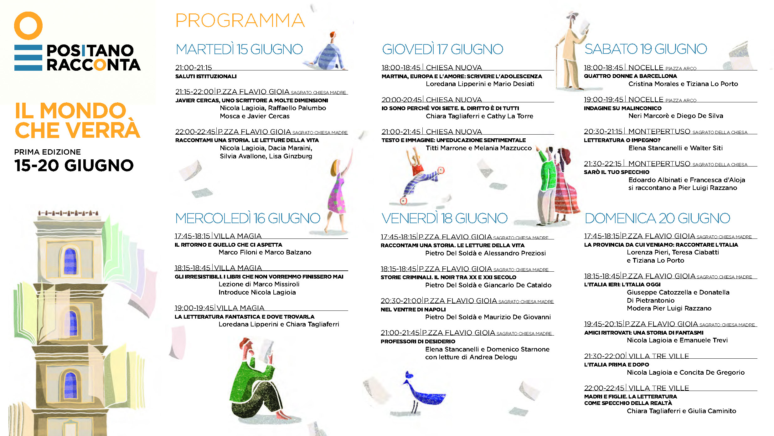 Positano Racconta Programma