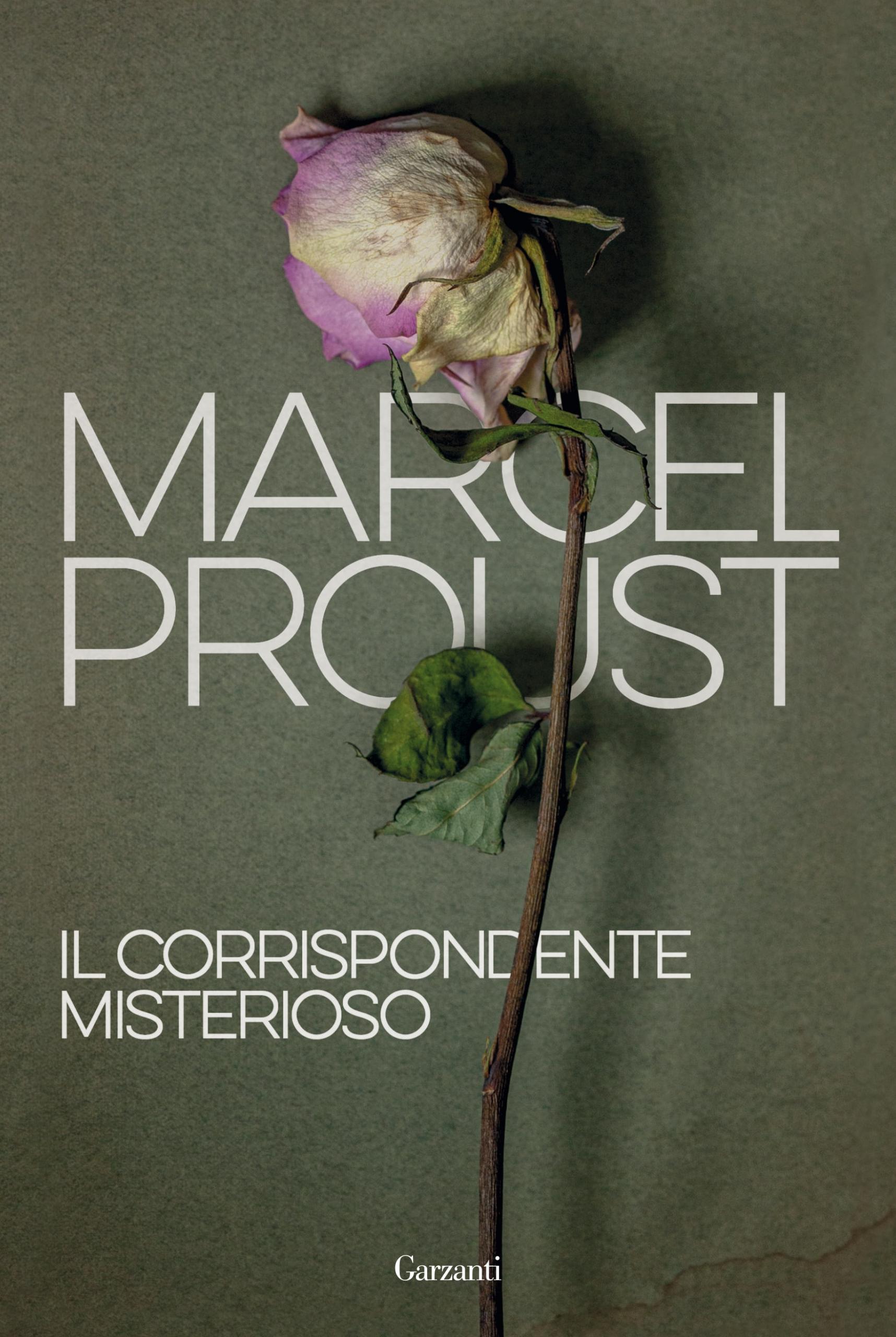 Copertina del libro Il corrispondente misterioso di Marcel Proust