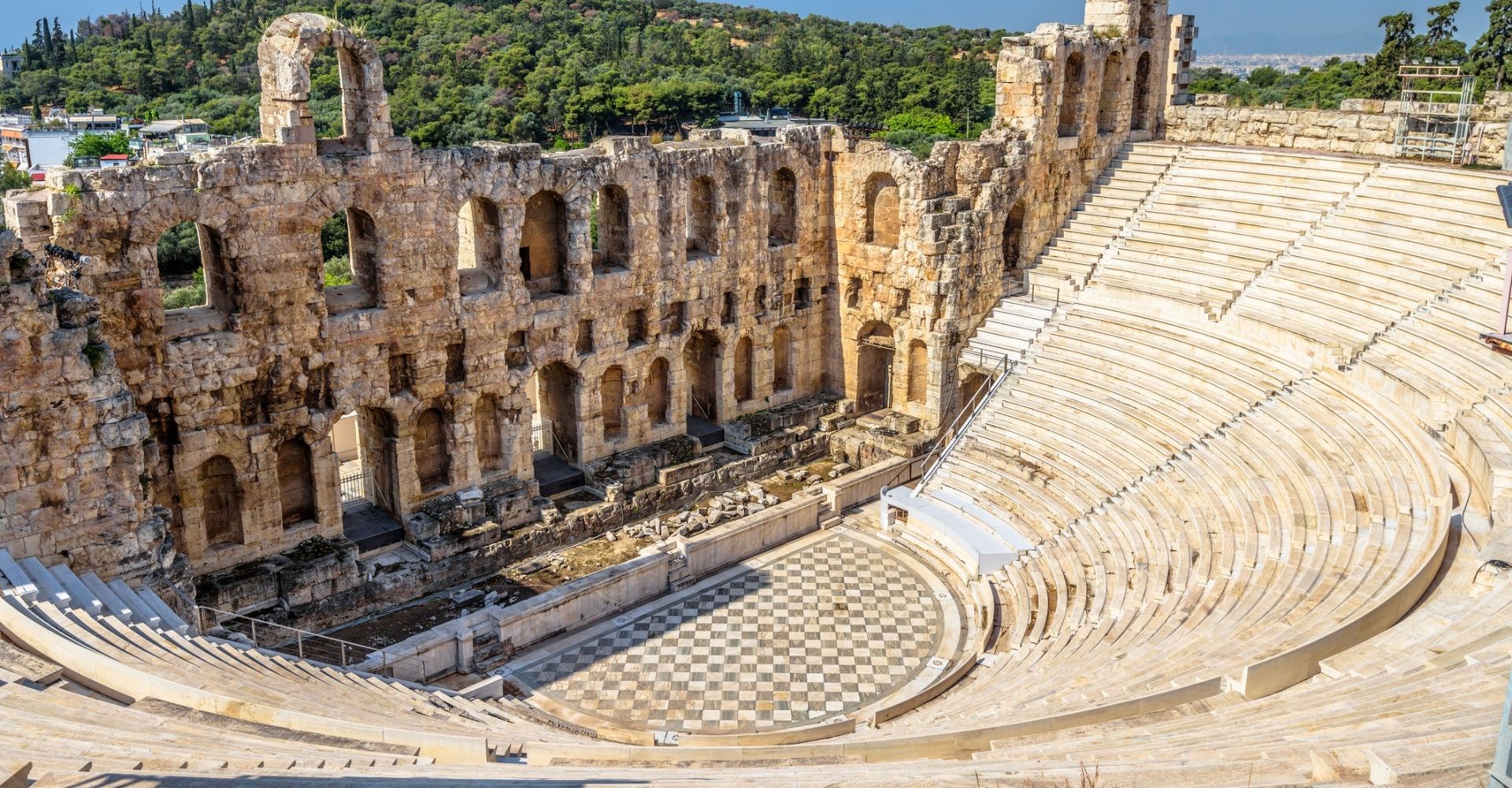 Odeon di Erode Attico all'Acropoli, Atene, Grecia