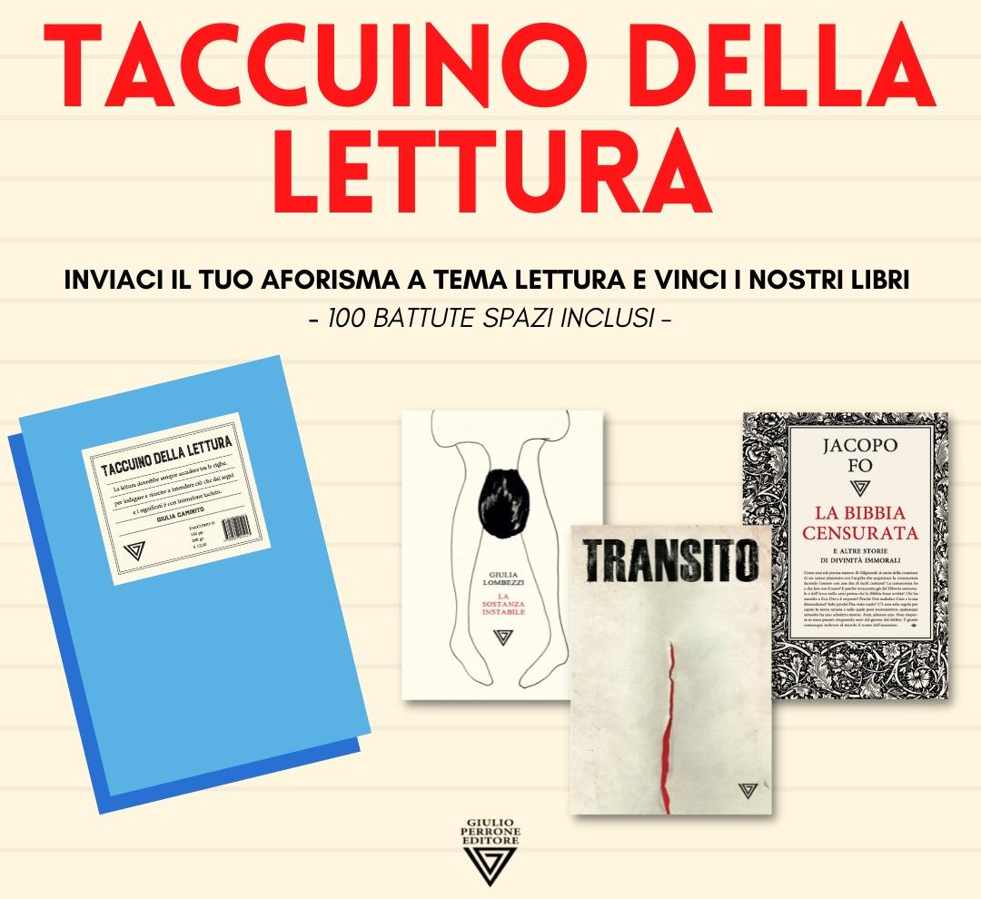 Campagna estiva della casa editrice Giulio Perrone Editore per il 2021