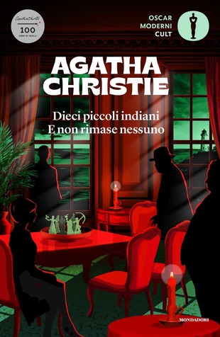 Copertina del libro Dieci piccoli indiani di Agatha Christie