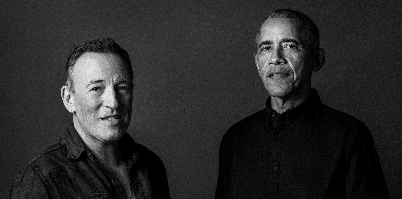 Bruce Springsteen e Barack Obama