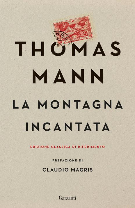 La copertina de La montagna incantata di Thomas Mann
