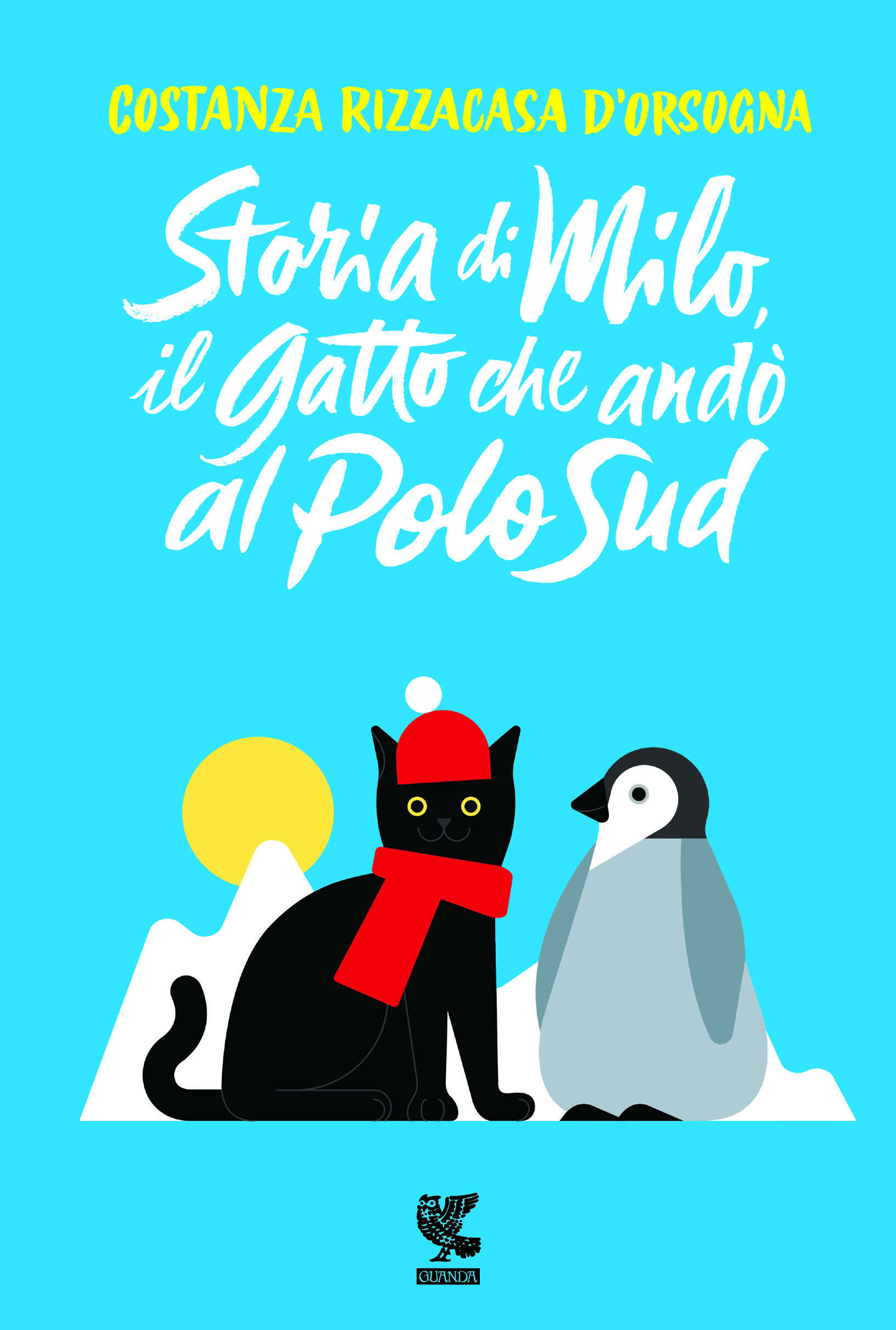 Copertina del libro Storia di Milo il gatto che andò al Polo Sud