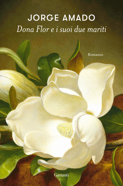 copertina del romanzo dona flor e i suoi due mariti dell'autore brasiliano jorge amado