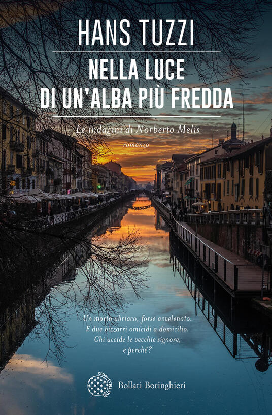 Copertina del libro su Milano nella luce dell'alba più fredda